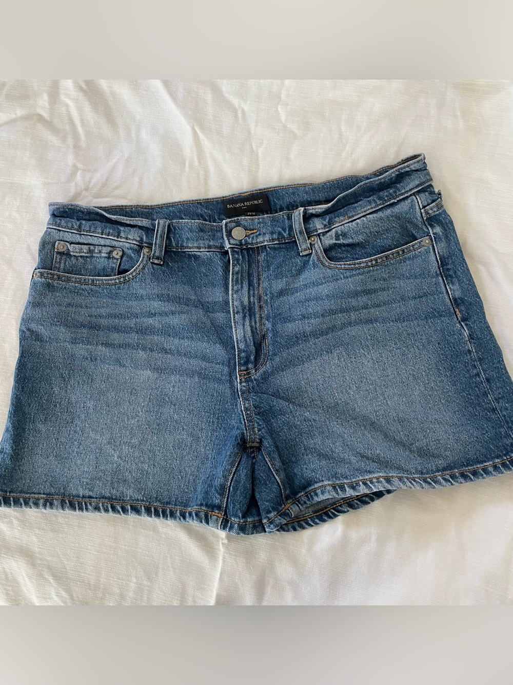 Banana Republic Medium Blue Denim Cutoff Shorts